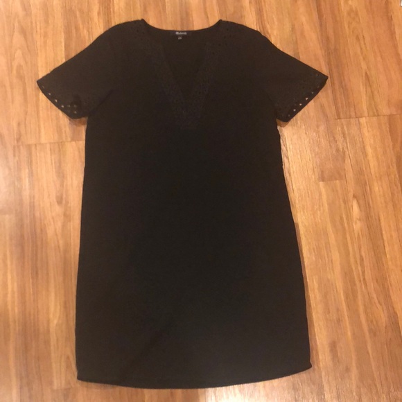 Madewell Ballad Tunic Dress with Eyelet Detail - Picture 3 of 6